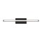 Dweled Parallax 18in LED Wall Sconce 3-CCT 2700K-3000K-3500K Set to 3000K in Black WS-73118 - alternate 4